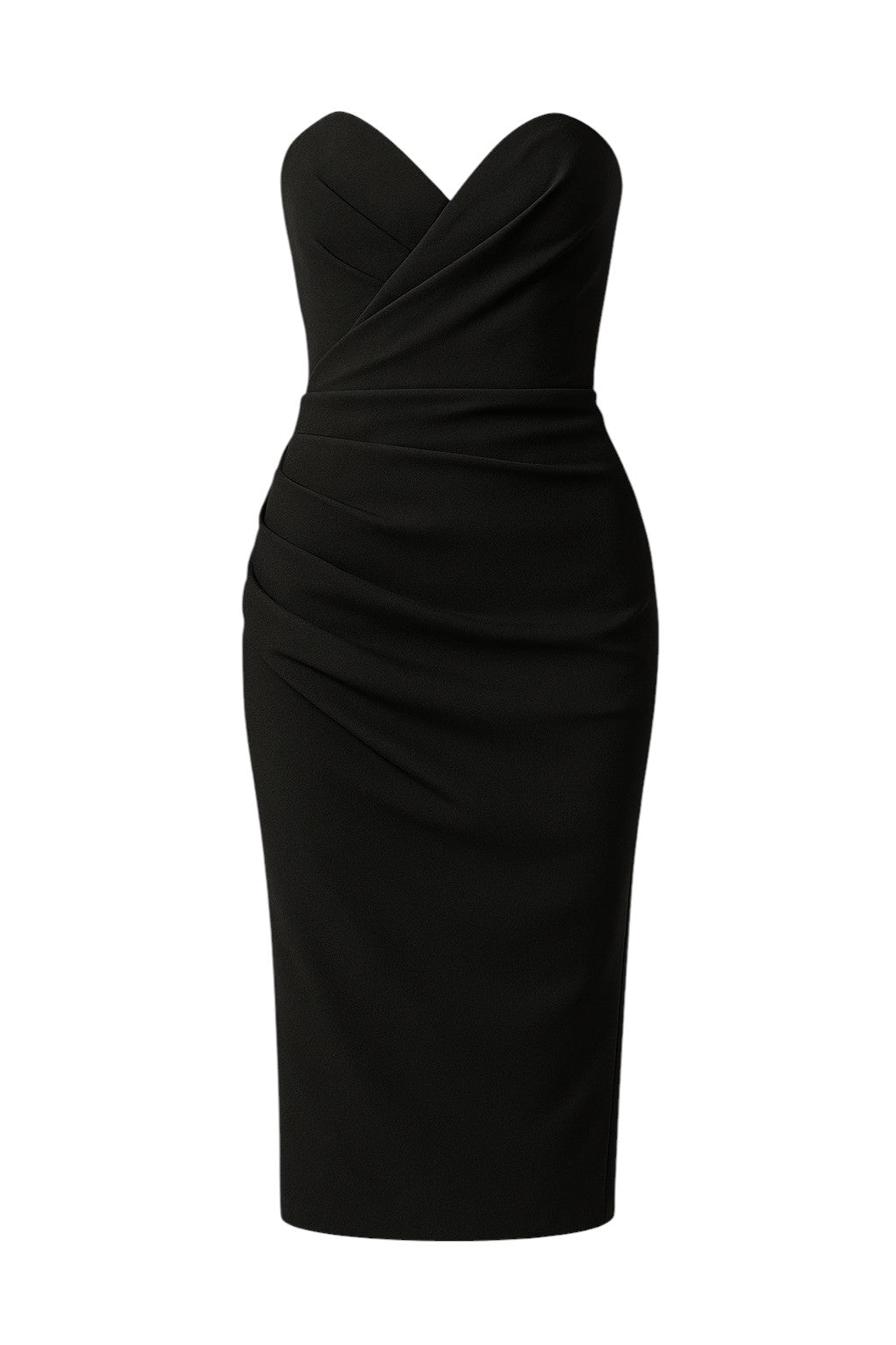 STYLAAR - Midi Jurk Zonder Mouwen voor Dames met Splits-STYLAAR