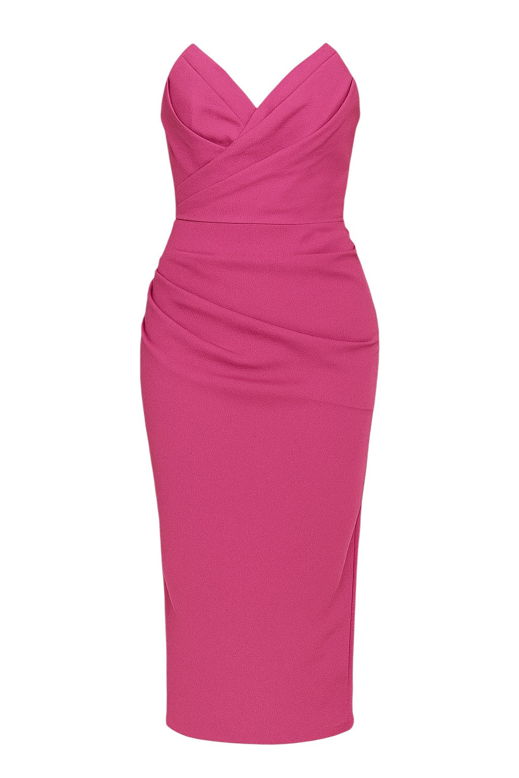 STYLAAR - Midi Jurk Zonder Mouwen voor Dames met Splits-STYLAAR