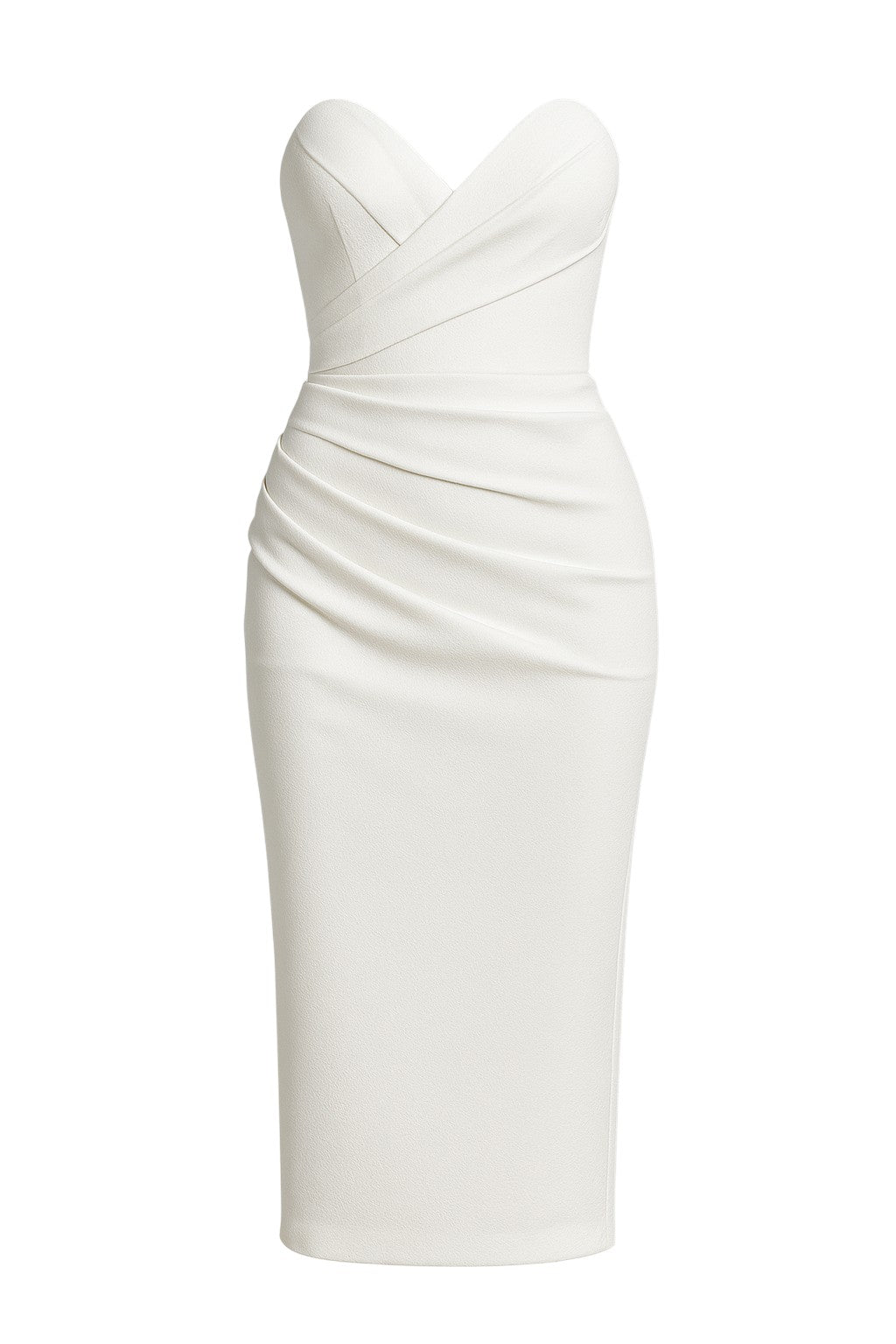 STYLAAR - Midi Jurk Zonder Mouwen voor Dames met Splits-STYLAAR