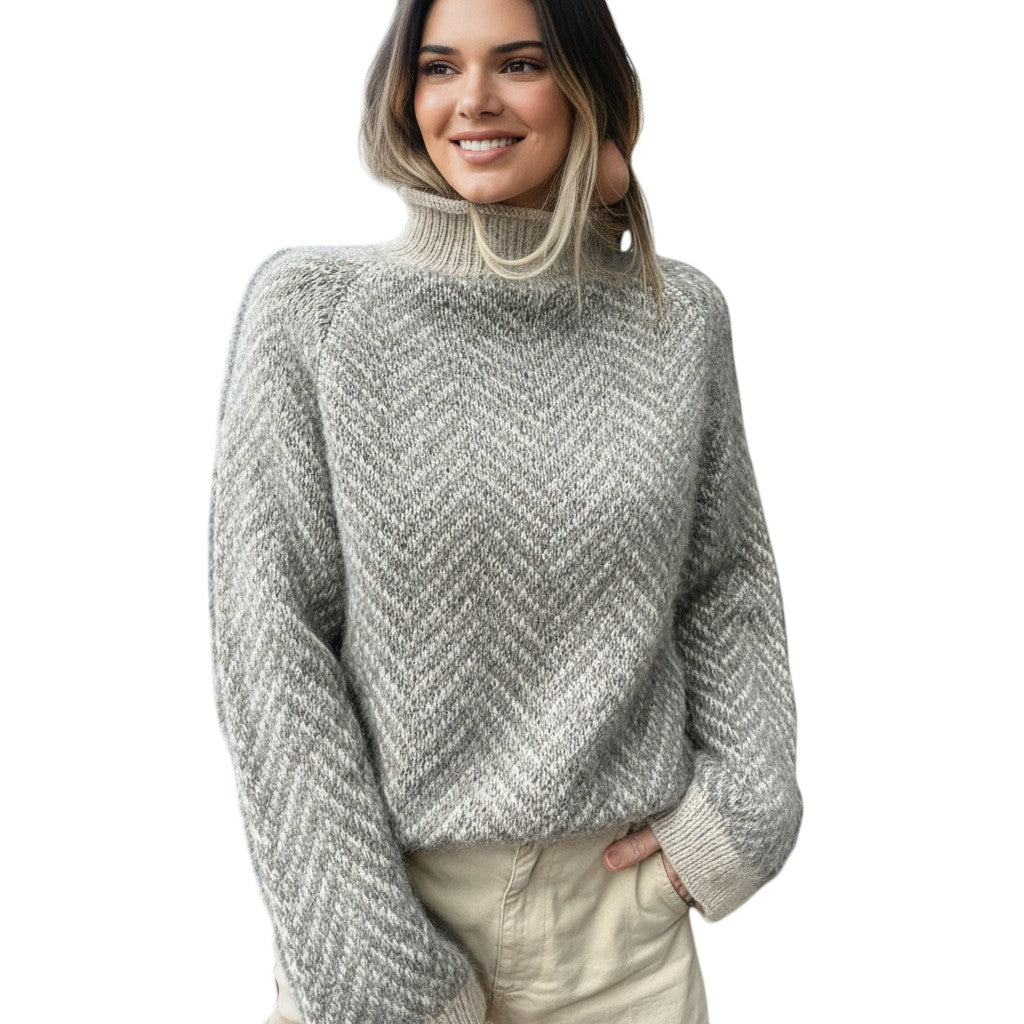 STYLAAR - Oversized Trui Dames | Relaxed Crewneck Pullover-STYLAAR