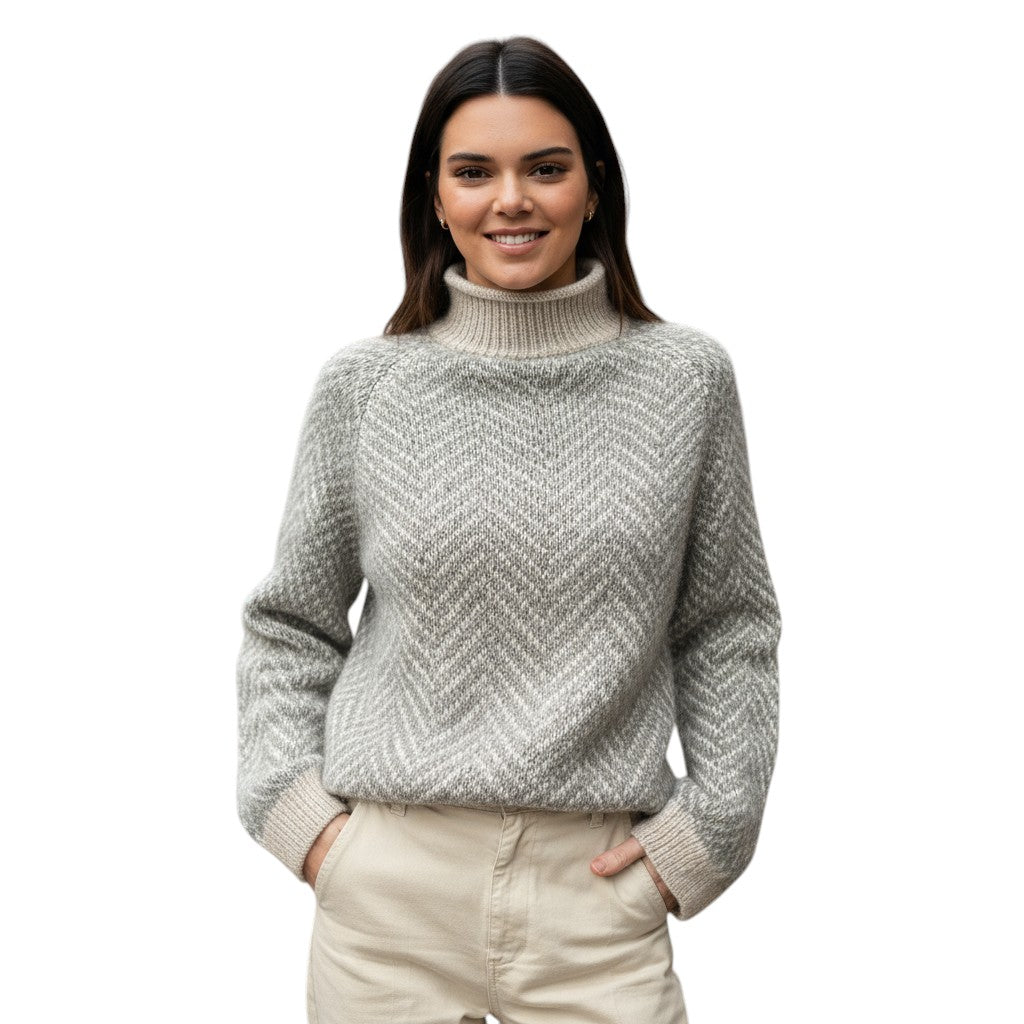 STYLAAR - Oversized Trui Dames | Relaxed Crewneck Pullover-STYLAAR