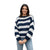STYLAAR - Oversized Trui voor Vrouwen Lange Mouwen Crewneck Jumper-STYLAAR