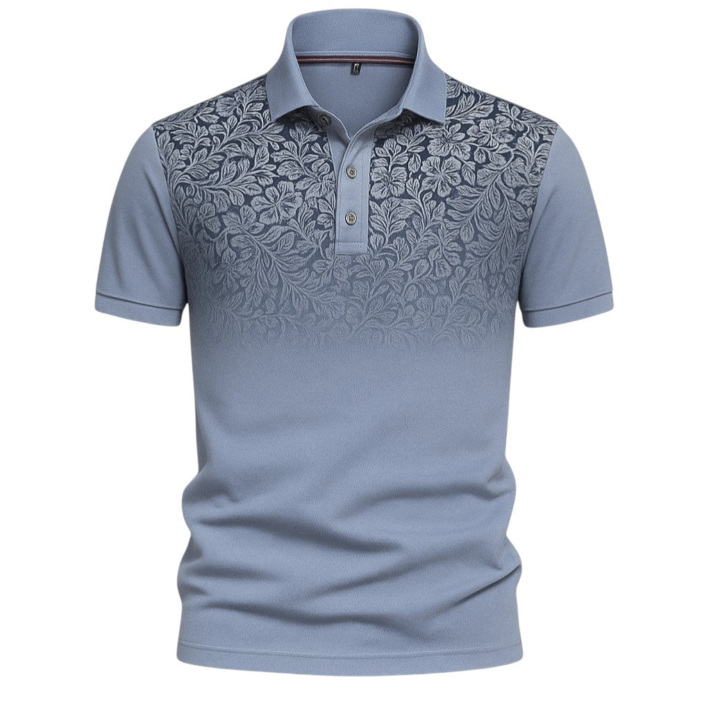STYLAAR - Polo Heren Korte Mouwen Zomer Gradient Stijl-STYLAAR