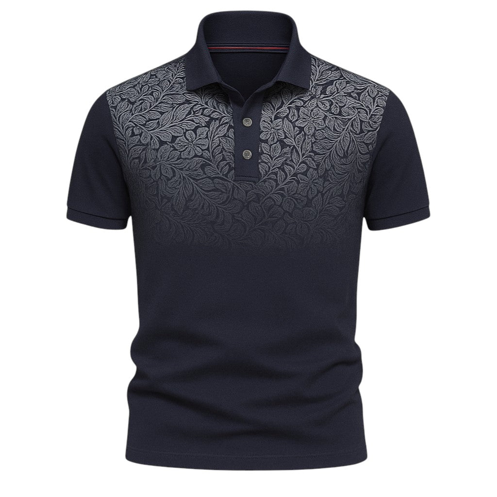 STYLAAR - Polo Heren Korte Mouwen Zomer Gradient Stijl-STYLAAR