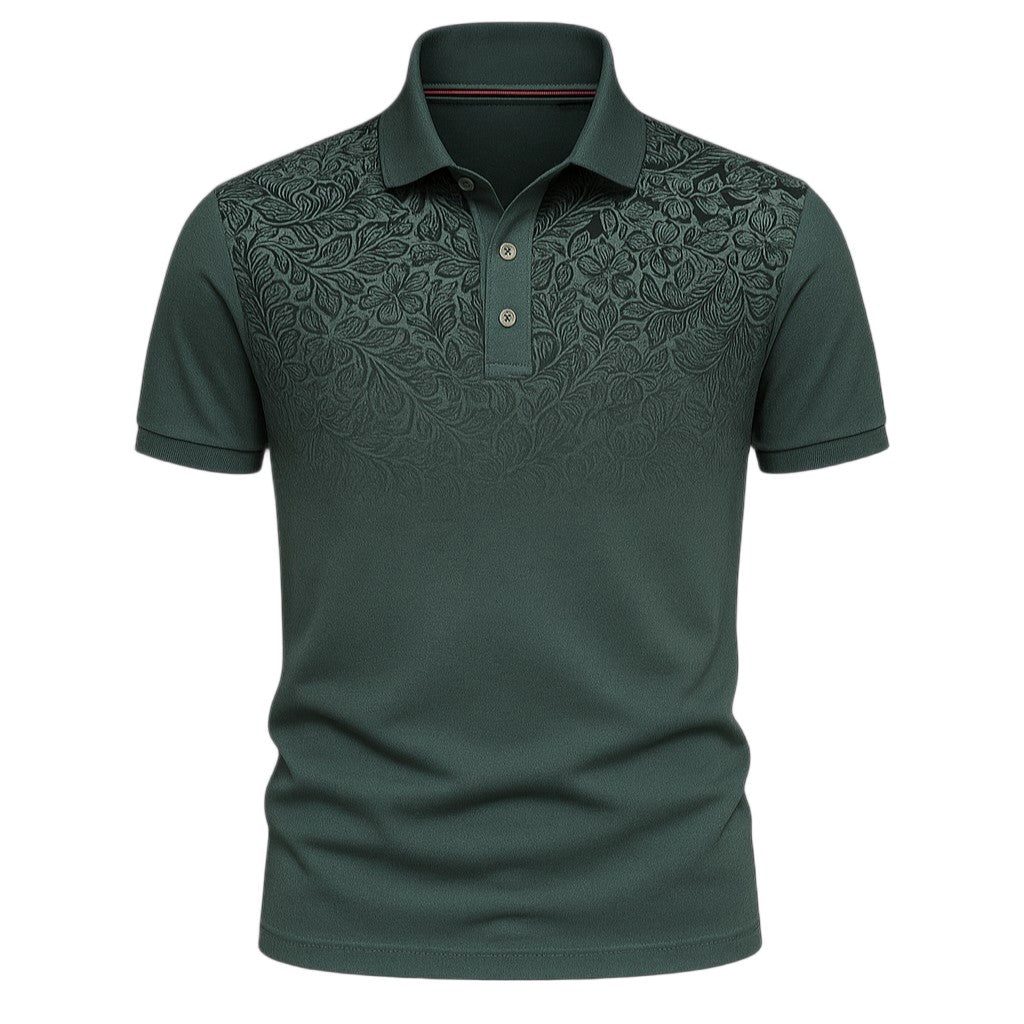 STYLAAR - Polo Heren Korte Mouwen Zomer Gradient Stijl-STYLAAR