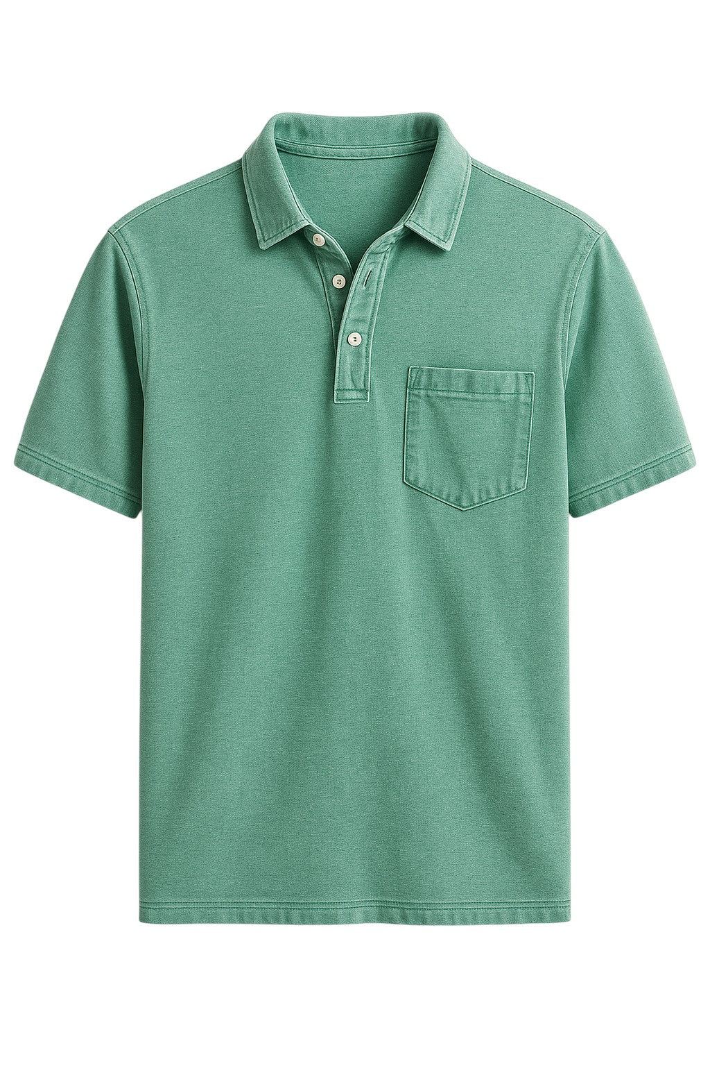 STYLAAR - Polo voor heren met borstzakje-STYLAAR