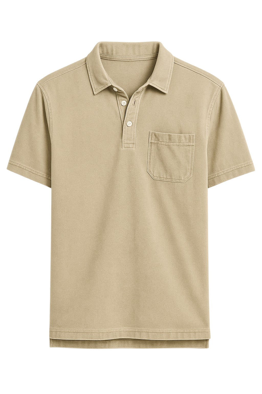 STYLAAR - Polo voor heren met borstzakje-STYLAAR