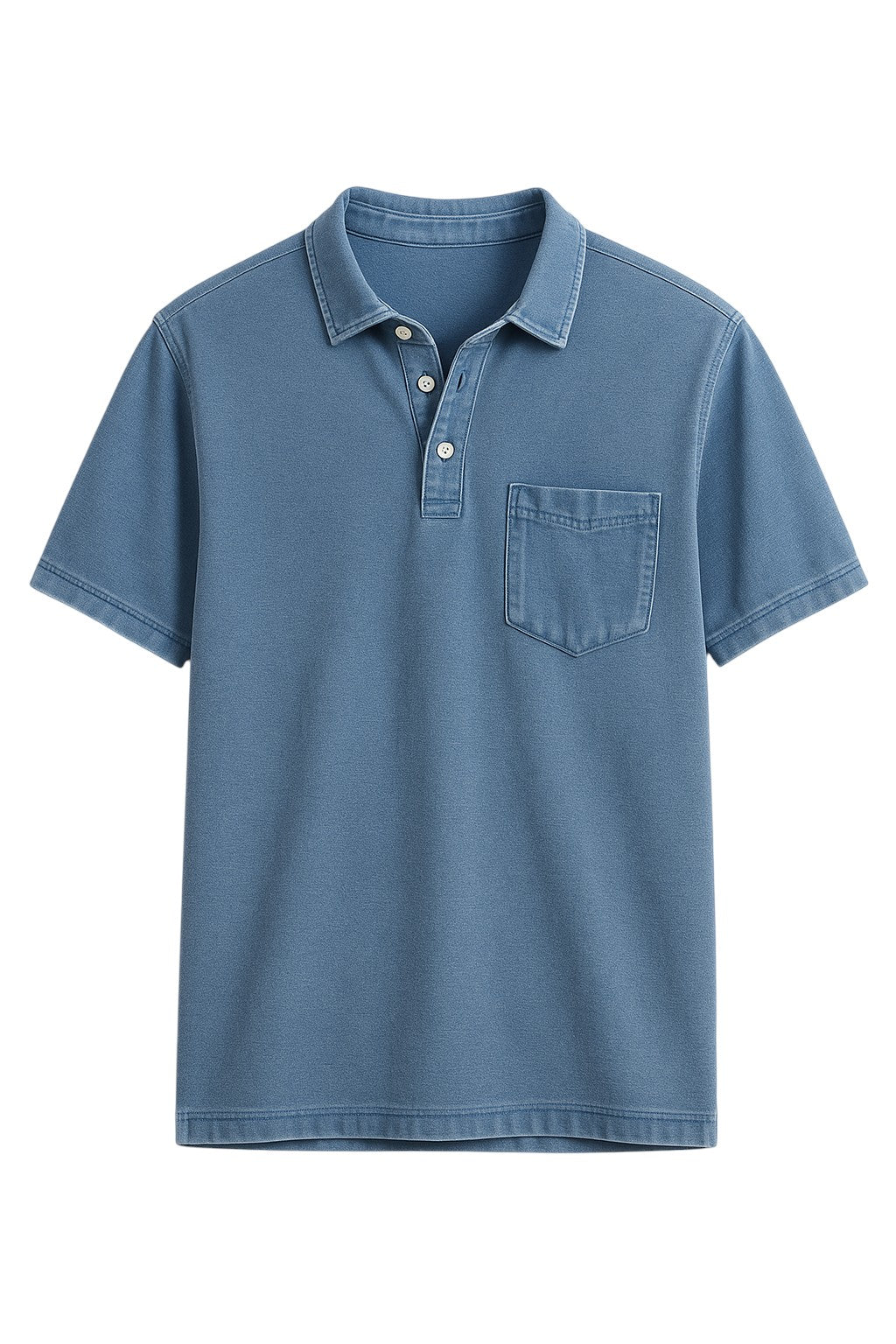 STYLAAR - Polo voor heren met borstzakje-STYLAAR