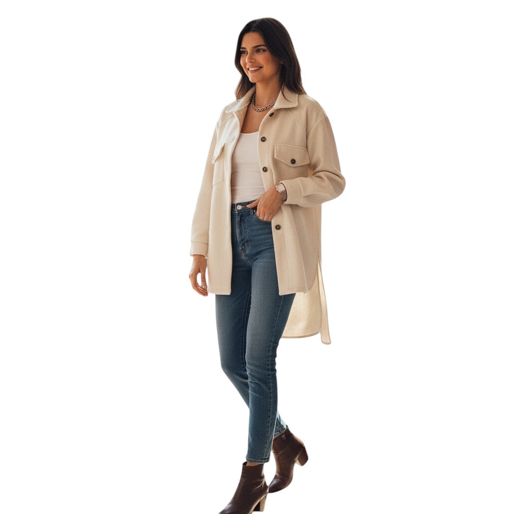 STYLAAR - Vrouwen Herfstjack Lichte Bovenkleding-STYLAAR