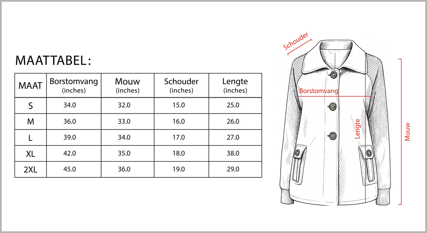 STYLAAR Dames Casual Winterjas met Hoge Kraag