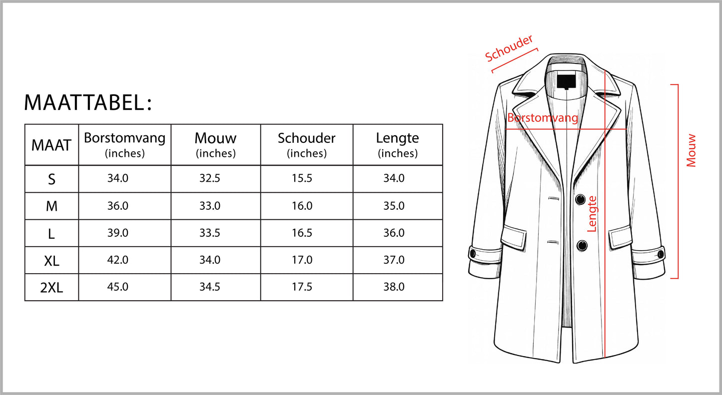 STYLAAR Dames Winterjas met Tailored Kraag